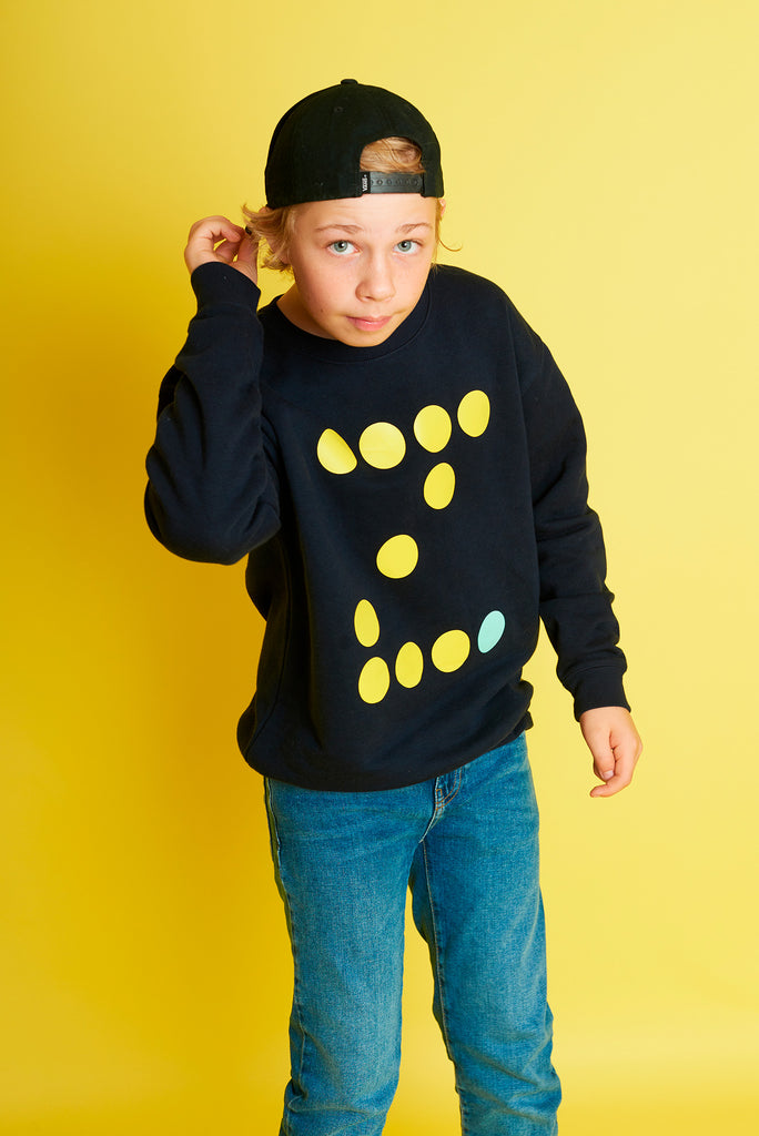 Initial French Navy Kids Sweatshirt