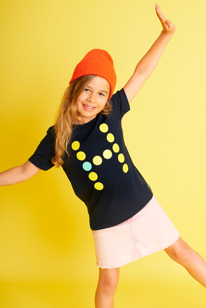 Initial French Navy Kids T-shirt