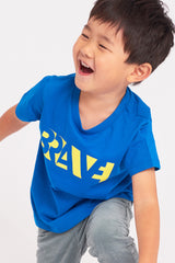 Brave Royal Blue Kids T-shirt