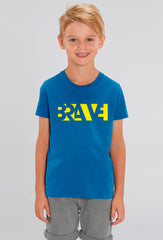 Brave Royal Blue Kids T-shirt