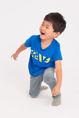 Brave Royal Blue Kids T-shirt