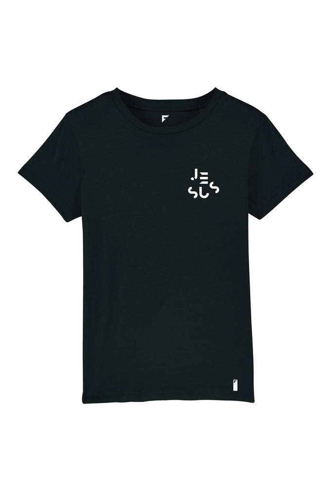 Jesus Unisex Crew Neck T-Shirt (Black)