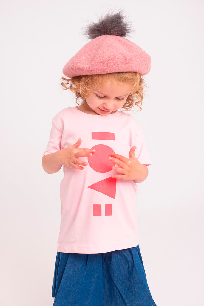 Love Cotton Pink Kids T-shirt